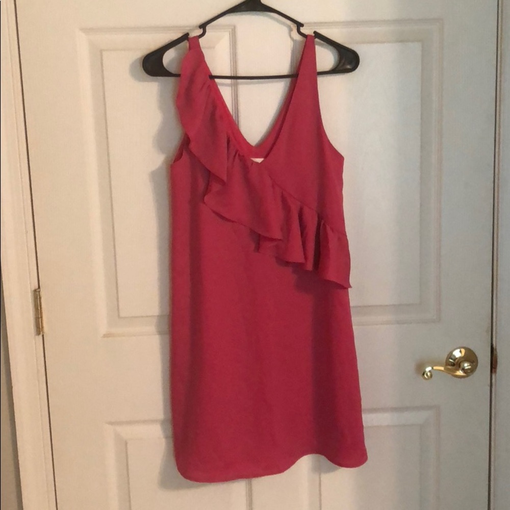 Pink dress from Monday Dress